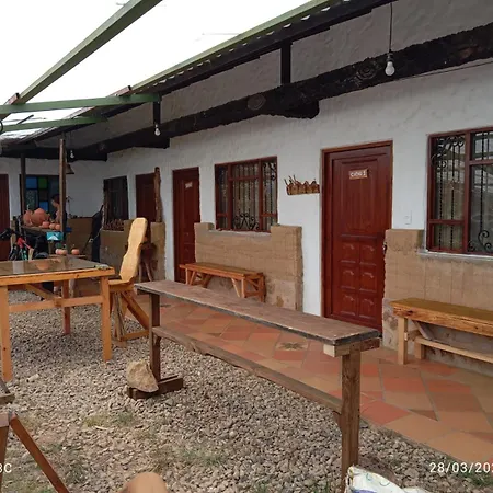 Cabana Cueva Del Zorro Raquira Exterior photo